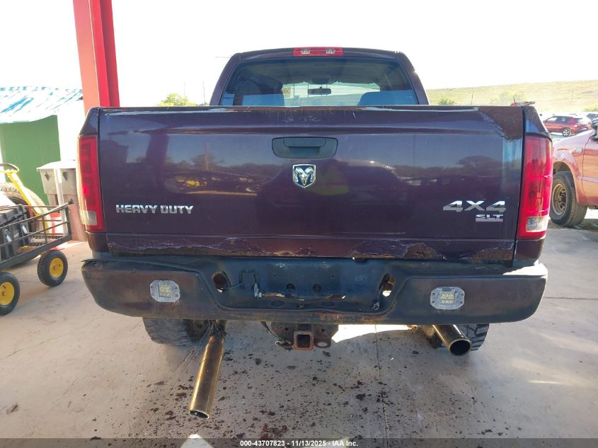 2005 Dodge Ram 2500 Slt/Laramie VIN: 1D7KS28D25J559191 Lot: 43707823