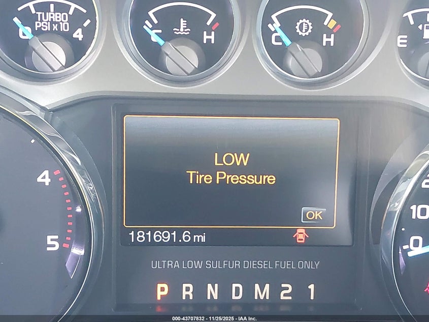 2016 Ford F-250 Lariat VIN: 1FT7W2BT2GEC29891 Lot: 43707832