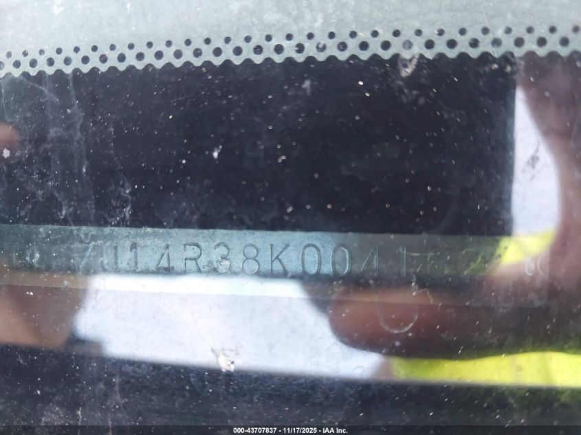 2008 Toyota 4Runner Sr5 V6 VIN: JTEZU14R38K004162 Lot: 43707837