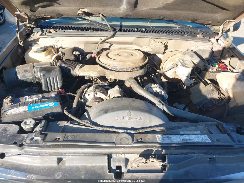 1995 Chevrolet Tahoe C1500 VIN: 1GNEC13K3SJ403068 Lot: 43707858