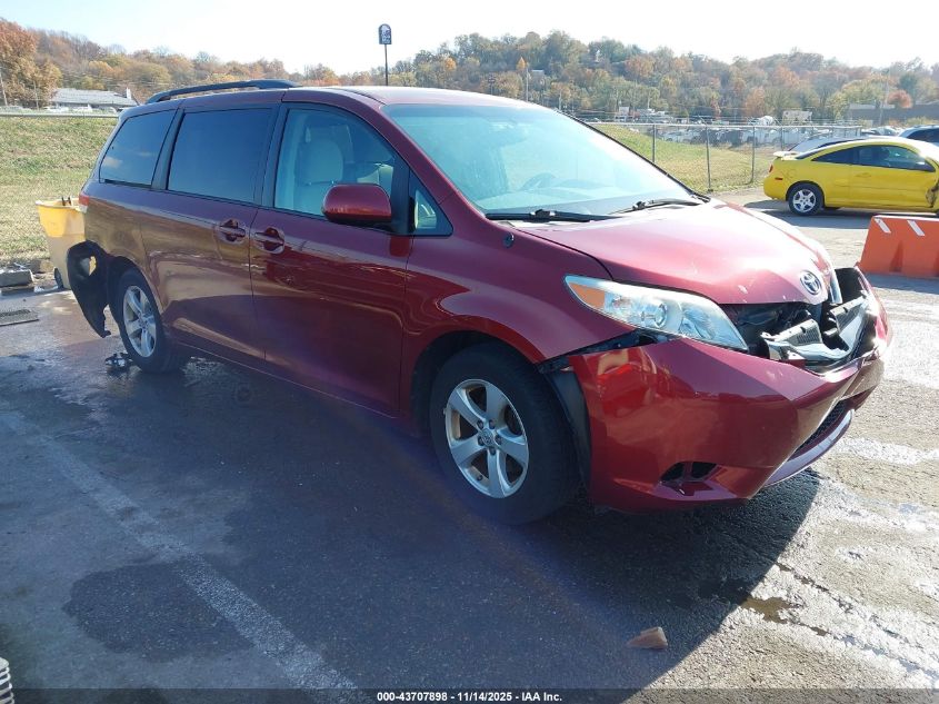 TOYOTA SIENNA LE V6 8 PASSENGER