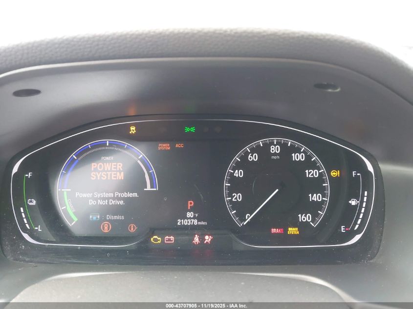 2018 Honda Accord Hybrid VIN: 1HGCV3F13JA007781 Lot: 43707905