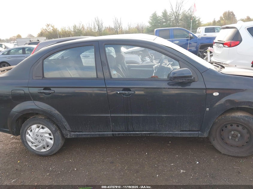 2008 Chevrolet Aveo Ls VIN: KL1TD56678B095707 Lot: 43707910