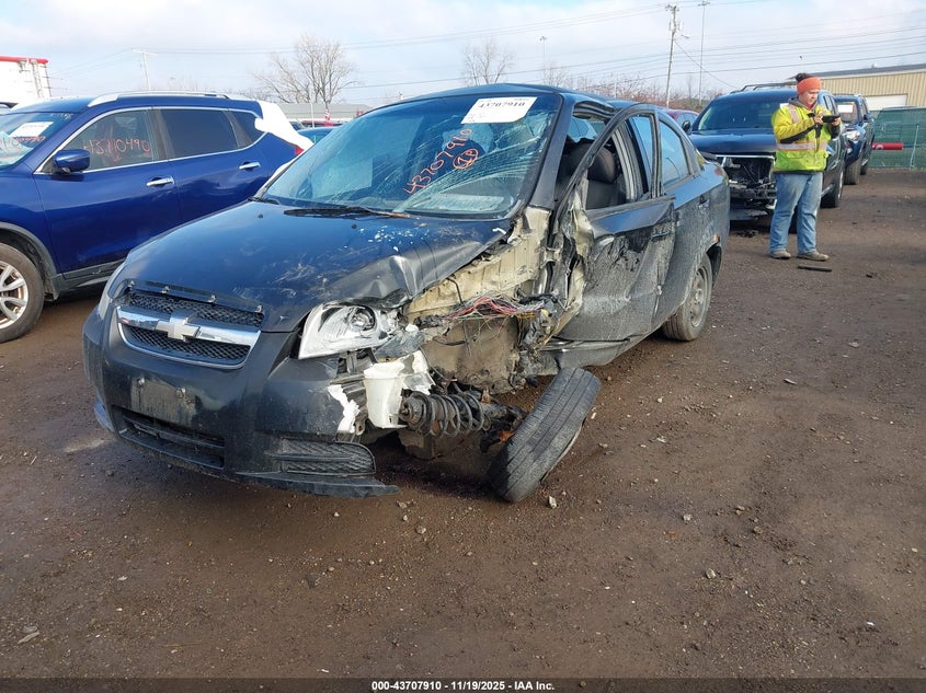2008 Chevrolet Aveo Ls VIN: KL1TD56678B095707 Lot: 43707910