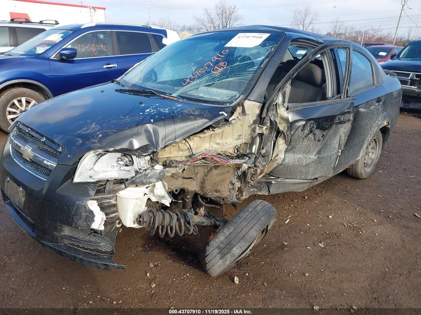 2008 Chevrolet Aveo Ls VIN: KL1TD56678B095707 Lot: 43707910