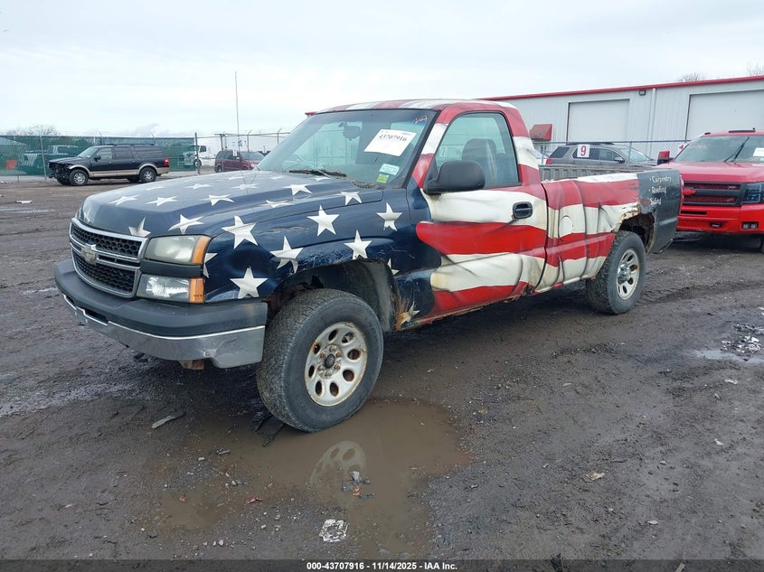 3GCEK14X56G183381 2006 CHEVROLET SILVERADO photo no. 2