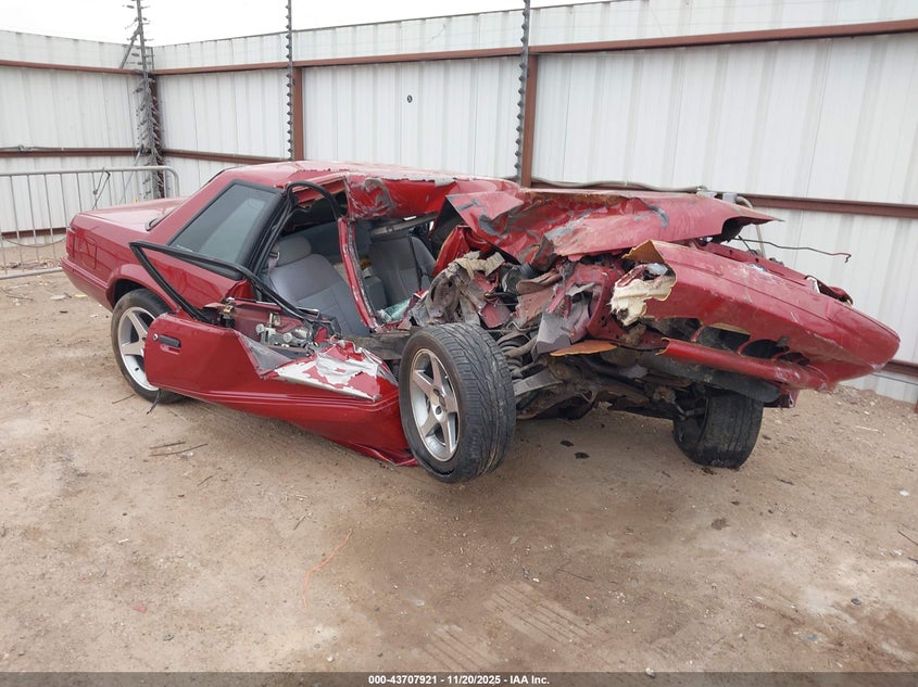 1989 Ford Mustang Lx VIN: 1FABP40E3KF162606 Lot: 43707921