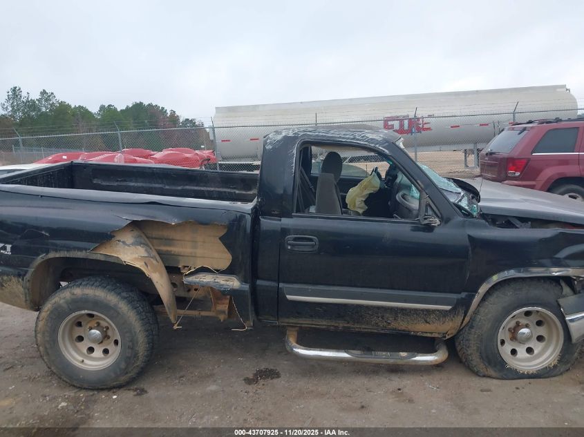 2003 Chevrolet Silverado 1500 Ls VIN: 1GCEK14T43Z239464 Lot: 43707925