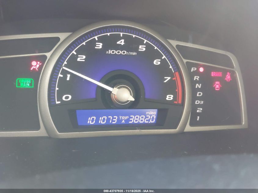 2008 Honda Civic Ex VIN: 1HGFA168X8L023596 Lot: 43707935