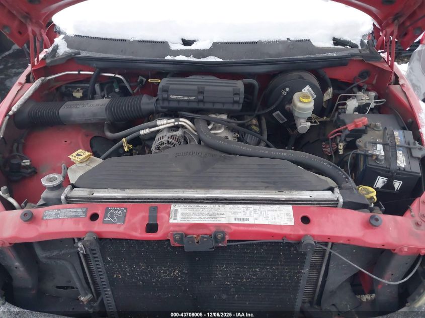 1998 Dodge Ram 1500 St VIN: 3B7HC13Y6WG117135 Lot: 43708005