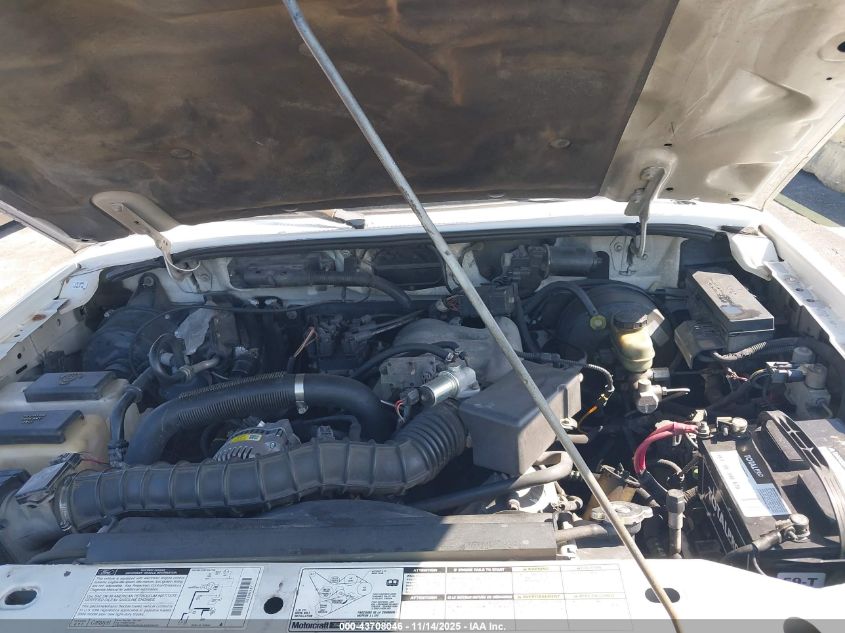 2000 Ford Ranger Xl/Xlt VIN: 1FTYR14V7YTA98412 Lot: 43708046