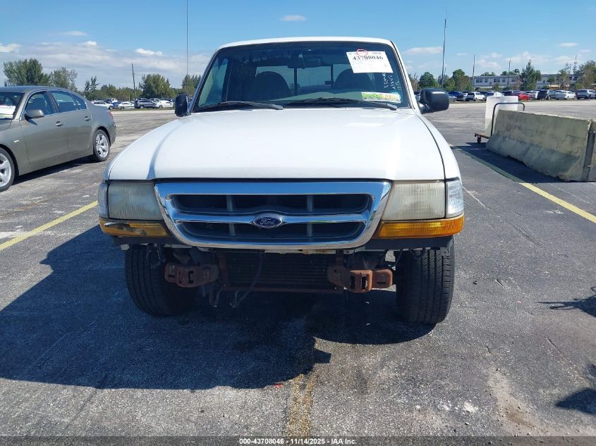 2000 Ford Ranger Xl/Xlt VIN: 1FTYR14V7YTA98412 Lot: 43708046