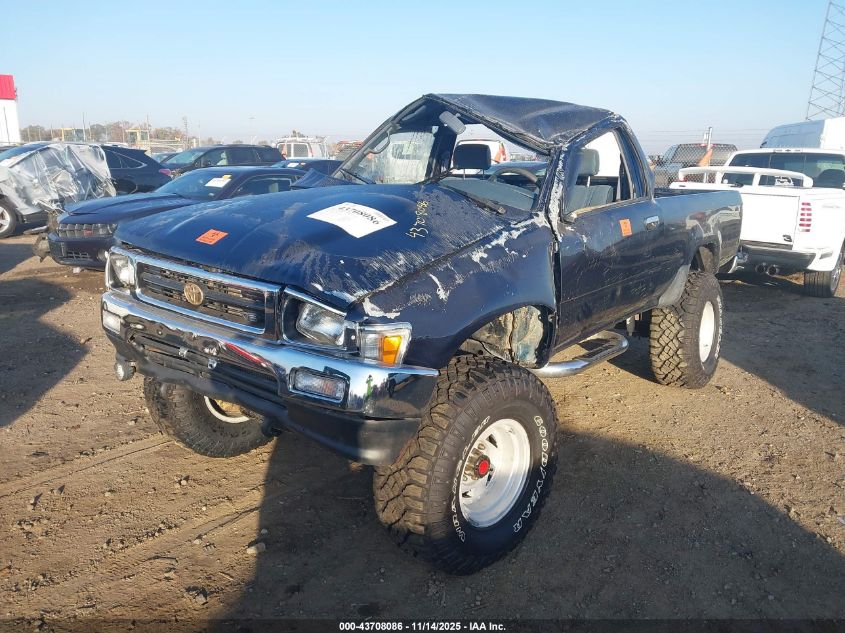 1994 Toyota Pickup 1/2 Ton Shrt Wheelbase/Dx VIN: JT4VN01D1R2014757 Lot: 43708086