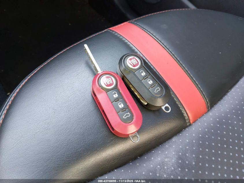 2015 Fiat 500E Battery Electric VIN: 3C3CFFGE2FT741282 Lot: 43708095