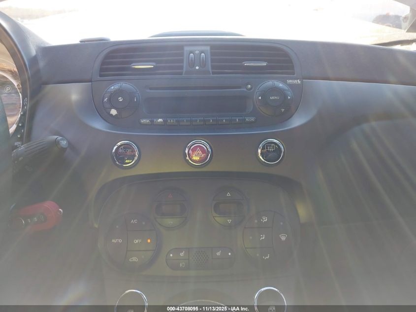 2015 Fiat 500E Battery Electric VIN: 3C3CFFGE2FT741282 Lot: 43708095