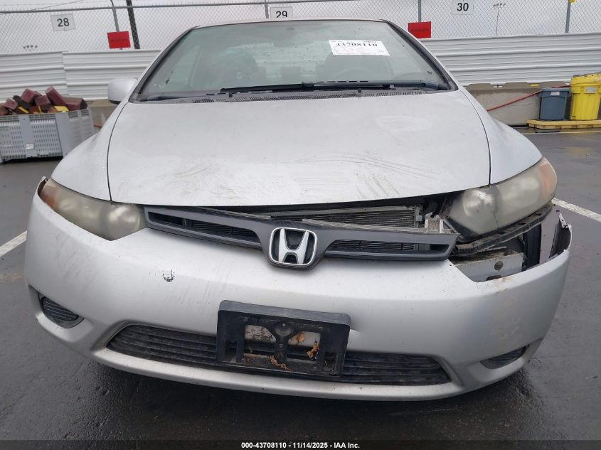 2008 Honda Civic Lx VIN: 2HGFG12618H528152 Lot: 43708110