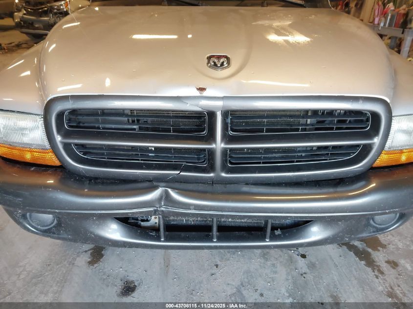 2002 Dodge Dakota VIN: 1B7GG12X42S552571 Lot: 43708115