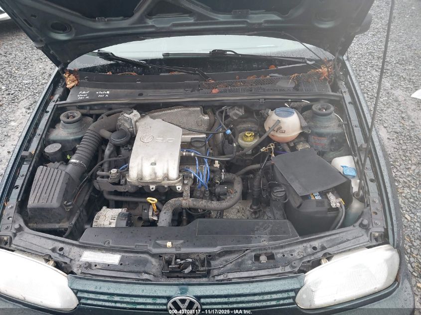 1998 Volkswagen Golf Gl VIN: 3VWFA81H3WM140539 Lot: 43708117