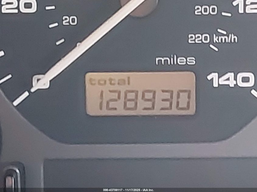 1998 Volkswagen Golf Gl VIN: 3VWFA81H3WM140539 Lot: 43708117