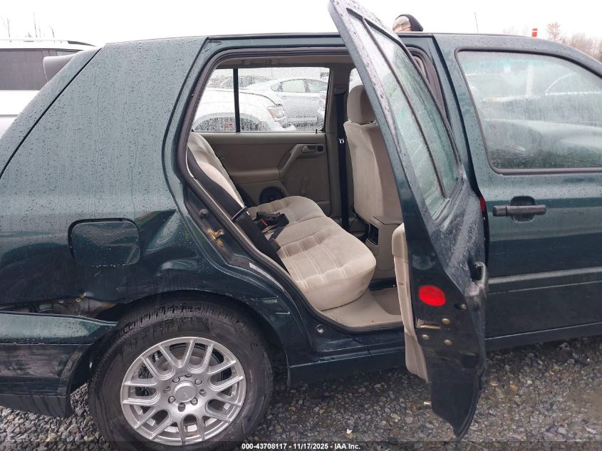 1998 Volkswagen Golf Gl VIN: 3VWFA81H3WM140539 Lot: 43708117