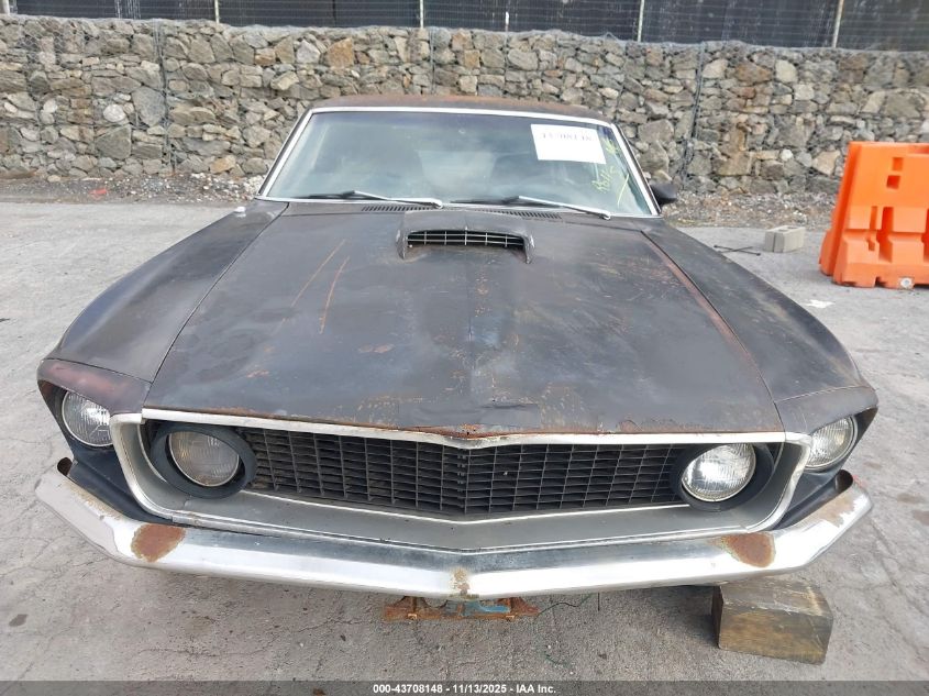 1969 Ford Mustang VIN: 9T02M113270 Lot: 43708148