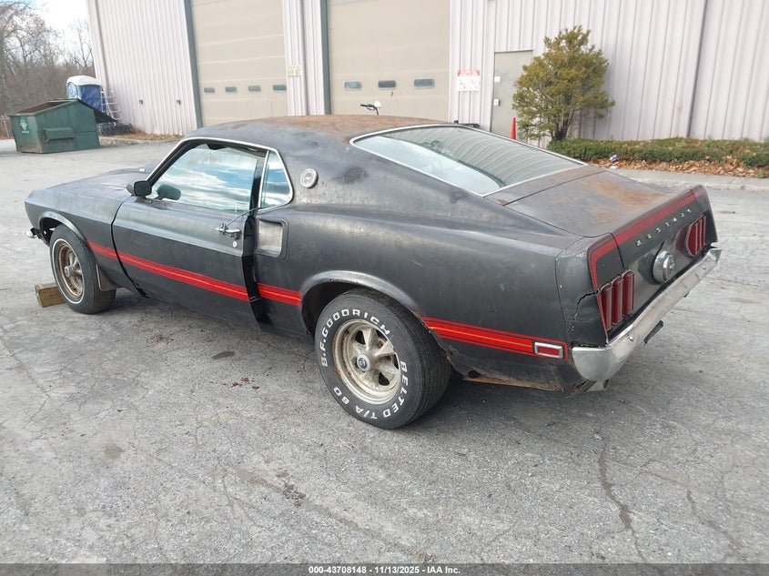 9T02M113270 1969 FORD MUSTANG photo no. 3