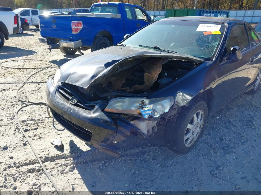 2002 Honda Accord 2.3 Se VIN: 1HGCG32082A030787 Lot: 43708232