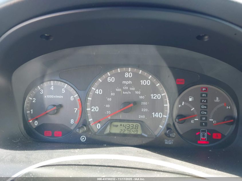 2002 Honda Accord 2.3 Se VIN: 1HGCG32082A030787 Lot: 43708232