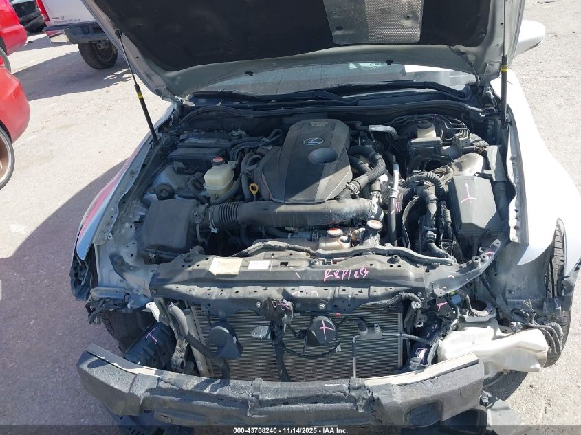 2016 Lexus Is 200T VIN: JTHBA1D22G5010466 Lot: 43708240