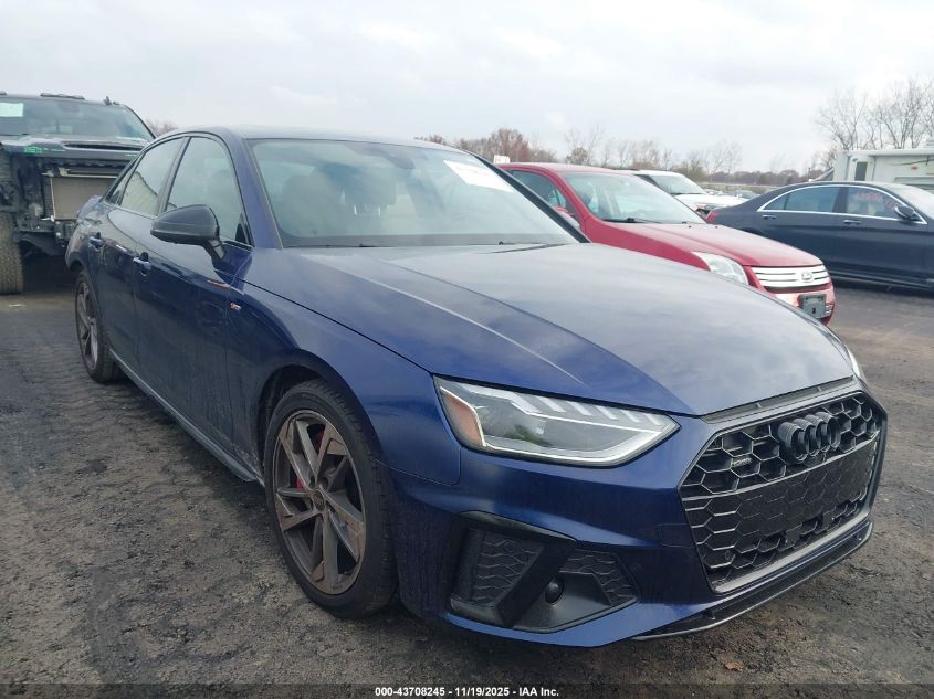 AUDI A4 PREMIUM PLUS 45 TFSI S LINE QUATTRO S TRONIC