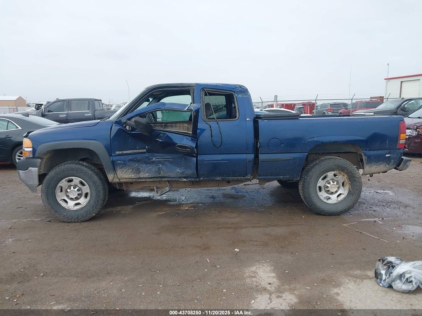 2002 GMC Sierra 2500Hd Sl VIN: 1GTHC29UX2Z145654 Lot: 43708250
