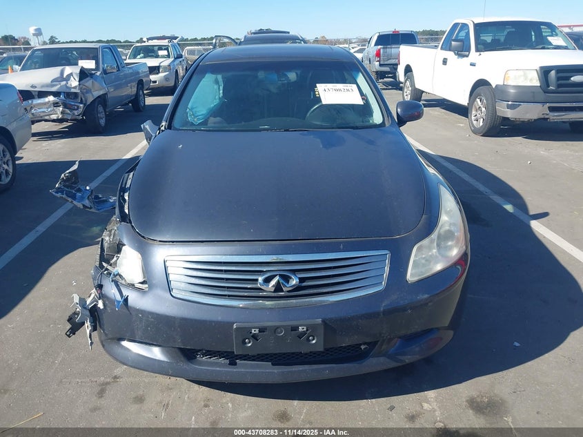 2008 Infiniti G35X VIN: JNKBV61F78M279174 Lot: 43708283