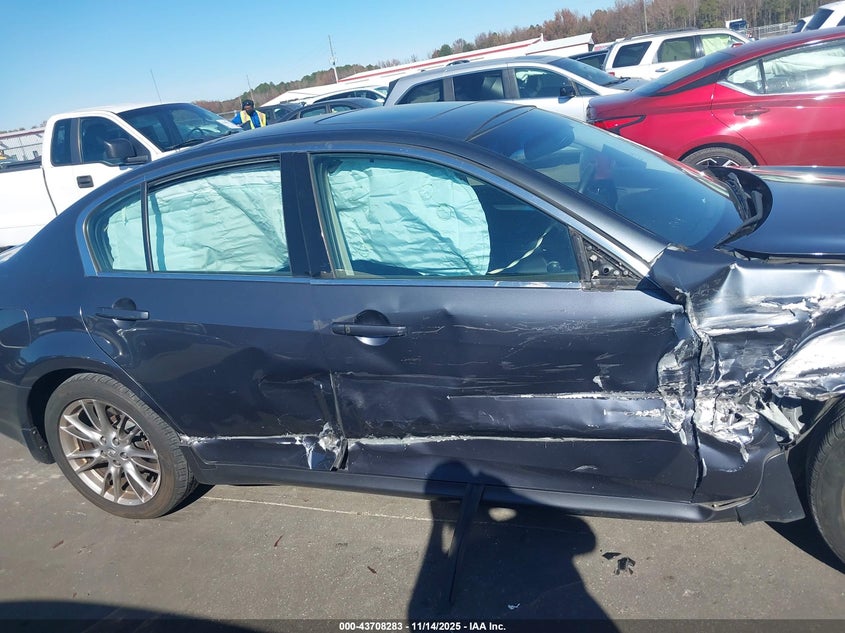 2008 Infiniti G35X VIN: JNKBV61F78M279174 Lot: 43708283