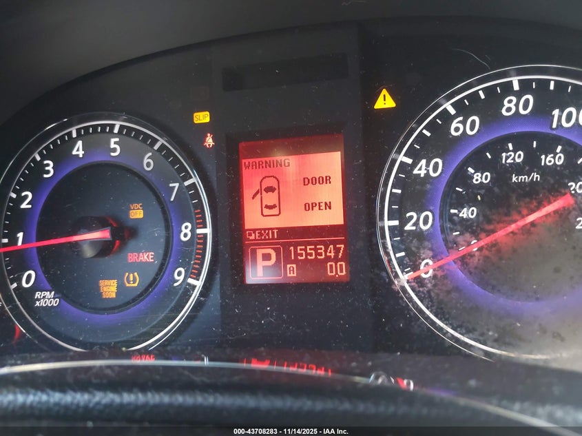 2008 Infiniti G35X VIN: JNKBV61F78M279174 Lot: 43708283