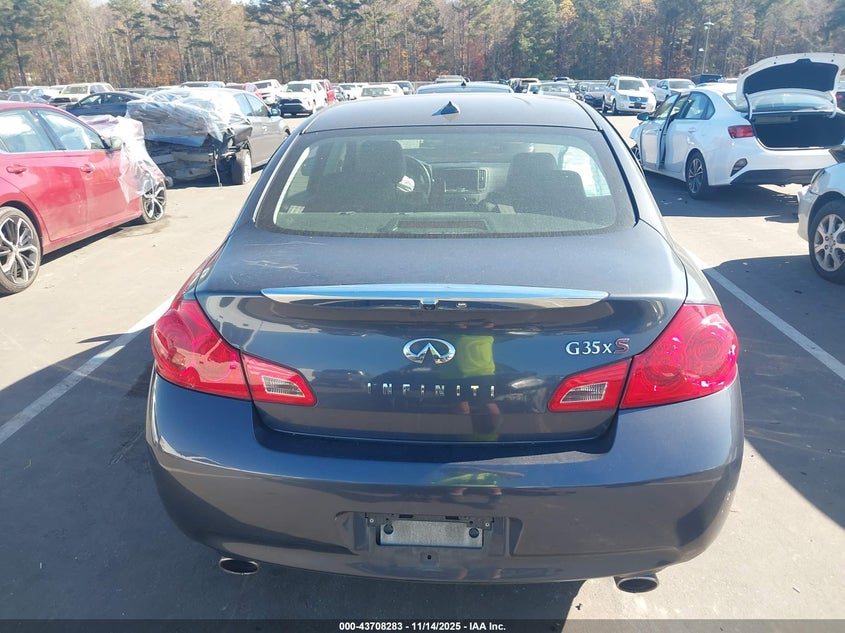 2008 Infiniti G35X VIN: JNKBV61F78M279174 Lot: 43708283