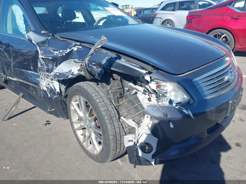 2008 Infiniti G35X VIN: JNKBV61F78M279174 Lot: 43708283