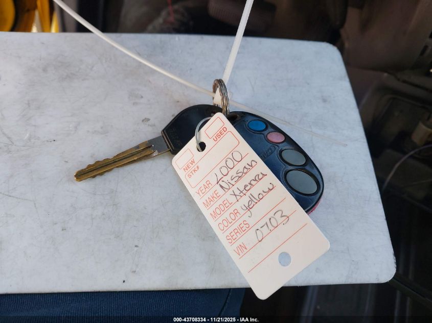 2000 Nissan Xterra Se/Xe VIN: 5N1ED28T1YC560703 Lot: 43708334