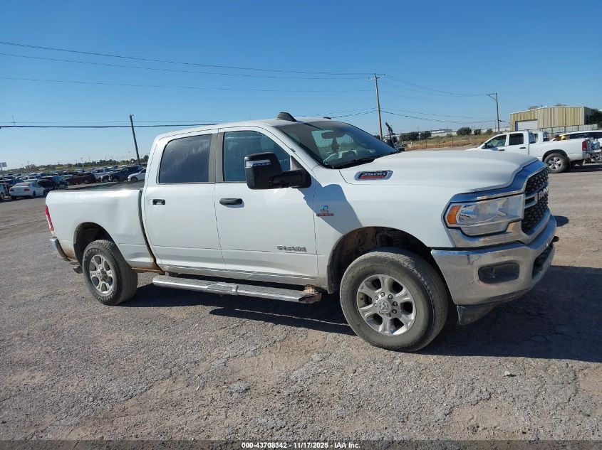 2024 Ram 2500 Big Horn 4X4 6'4 Box VIN: 3C6UR5DL2RG338525 Lot: 43708342