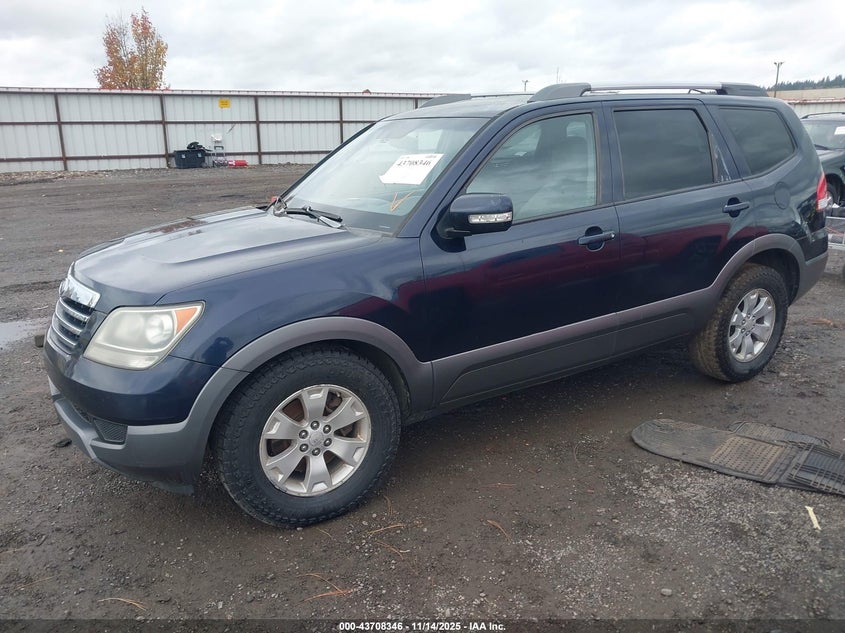 KNDJH741X95012892 2009 KIA MOHAVE (BORREGO) photo no. 2
