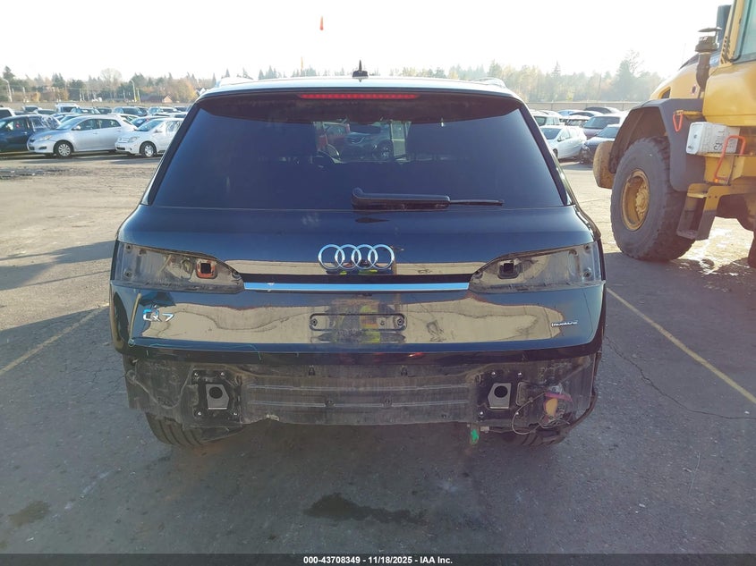 2021 Audi Q7 Premium Plus 55 Tfsi Quattro Tiptronic VIN: WA1LXAF72MD034498 Lot: 43708349