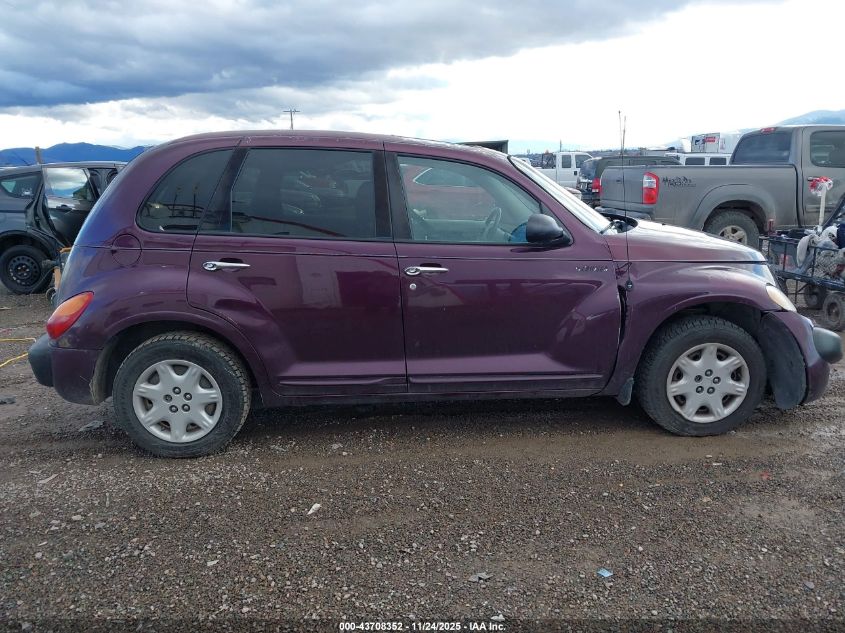 2002 Chrysler Pt Cruiser VIN: 3C4FY48B82T375804 Lot: 43708352