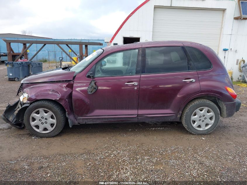 2002 Chrysler Pt Cruiser VIN: 3C4FY48B82T375804 Lot: 43708352