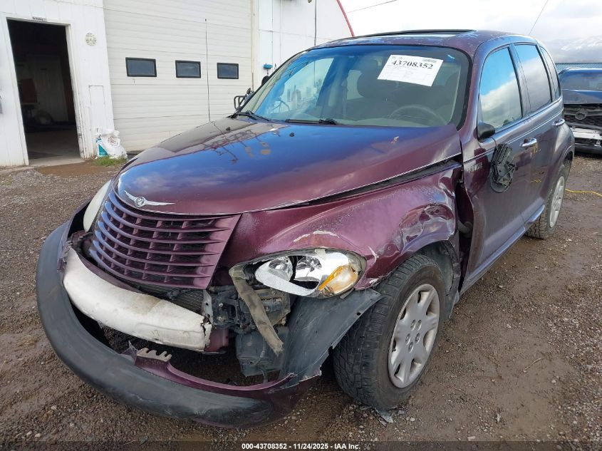 2002 Chrysler Pt Cruiser VIN: 3C4FY48B82T375804 Lot: 43708352