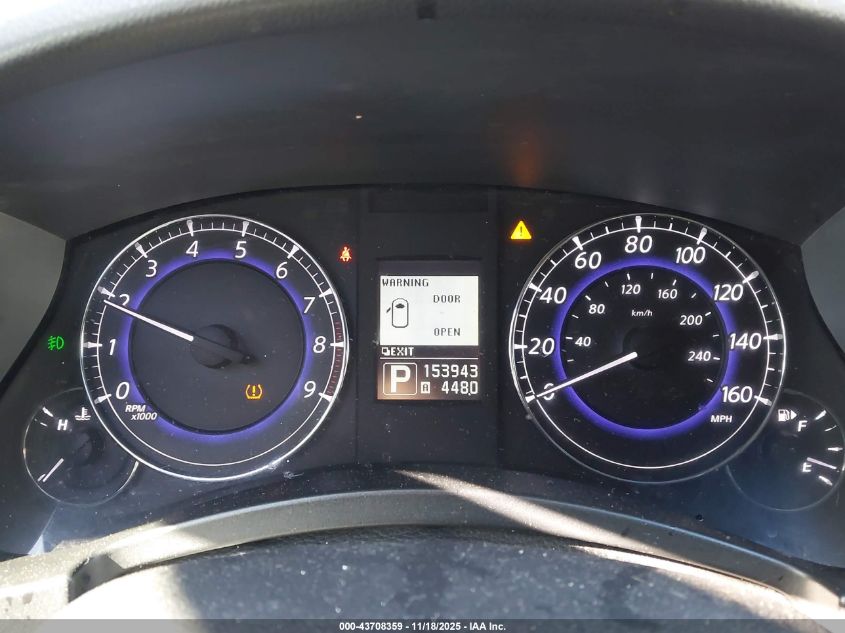 2011 Infiniti Ex35 Journey VIN: JN1AJ0HR1BM850500 Lot: 43708359