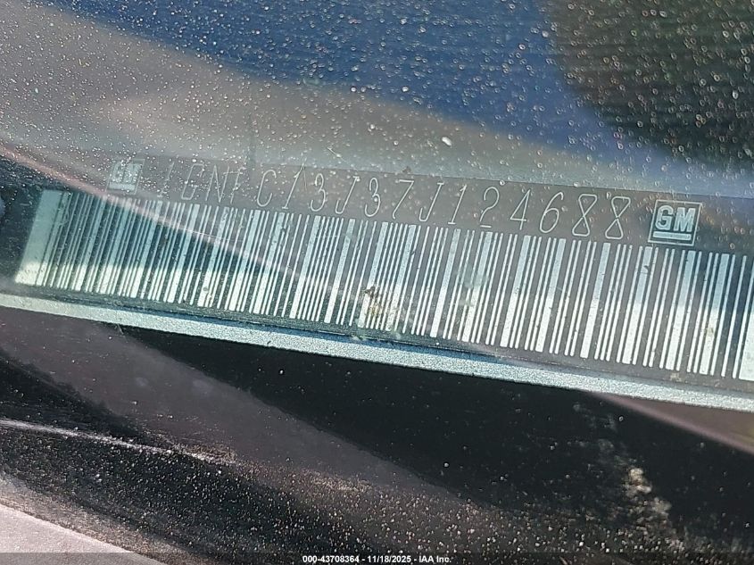 2007 Chevrolet Tahoe Lt VIN: 1GNFC13J37J124688 Lot: 43708364