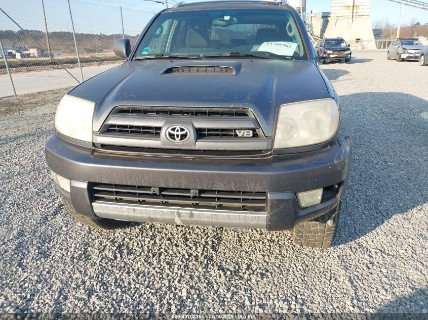 2004 Toyota 4Runner Sr5 Sport V8 VIN: JTEBT14R748014530 Lot: 43708365