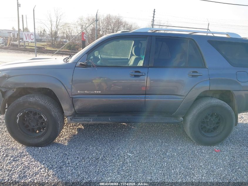 2004 Toyota 4Runner Sr5 Sport V8 VIN: JTEBT14R748014530 Lot: 43708365