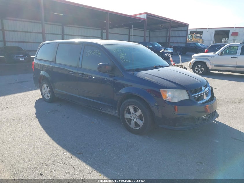 2013 DODGE GRAND CARAVAN SXT - 2C4RDGCG1DR527134