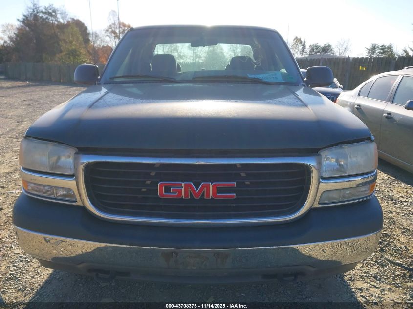 2002 GMC Sierra 1500 Sl VIN: 2GTEK19T021254060 Lot: 43708375