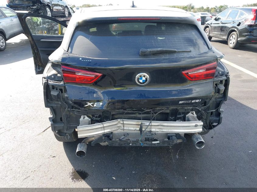 2018 BMW X2 Sdrive28I VIN: WBXYJ3C35JEJ75245 Lot: 43708380